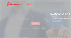 Desktop Screenshot of hitekautomations.com