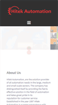 Mobile Screenshot of hitekautomations.com