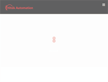 Tablet Screenshot of hitekautomations.com